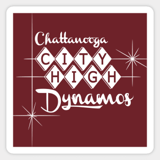 Chattanooga City High Dynamos Sticker